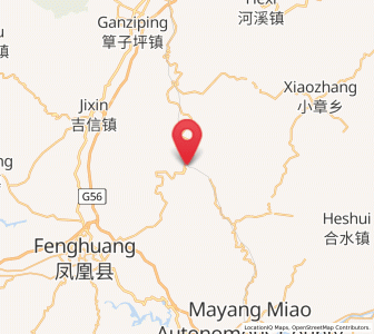 Map of Mujiangping, Hunan