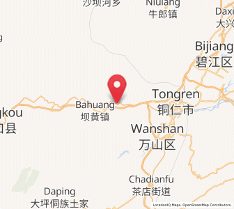 Map of Mulong, Guizhou