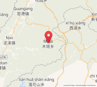 Map of Muta, Anhui