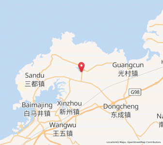 Map of Mutang, Hainan