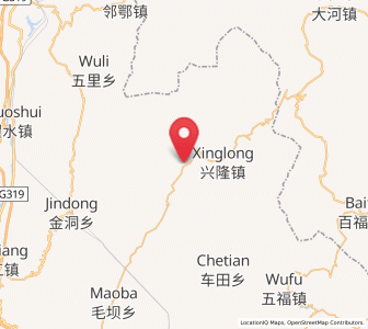 Map of Muye, Chongqing