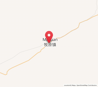 Map of Muyuan, Inner Mongolia