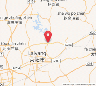 Map of Muyudian, Shandong