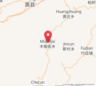 Map of Muzhijie, Henan