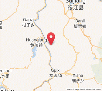 Map of Nahaping, Yunnan