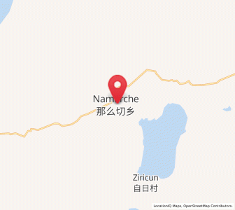 Map of Namaqie, Tibet