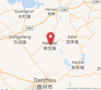 Map of Nanbao, Hainan