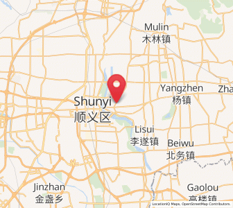 Map of Nancai, Beijing