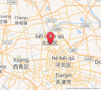 Map of Nancang, Tianjin