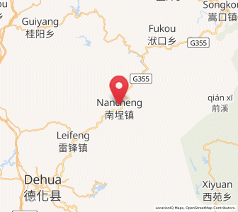 Map of Nancheng, Fujian