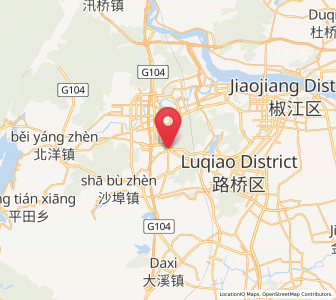 Map of Nancheng, Zhejiang