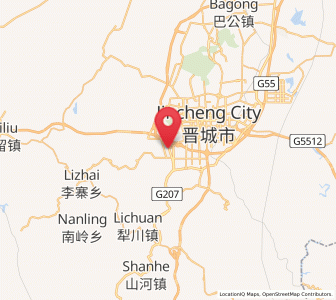 Map of Nancun, Shanxi