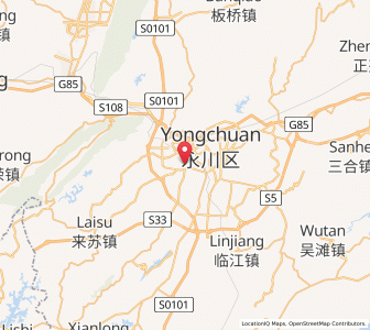 Map of Nandajie, Chongqing