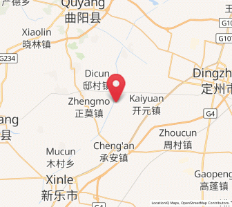 Map of Nandayue, Hebei
