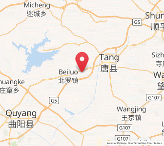 Map of Nandiantou, Hebei
