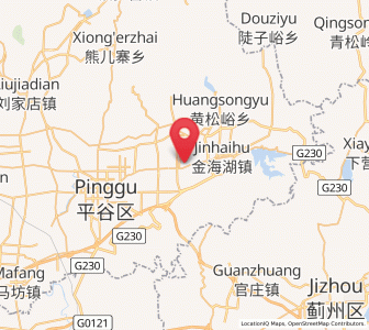 Map of Nandulehe, Beijing