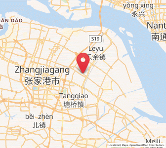 Map of Nanfeng, Jiangsu