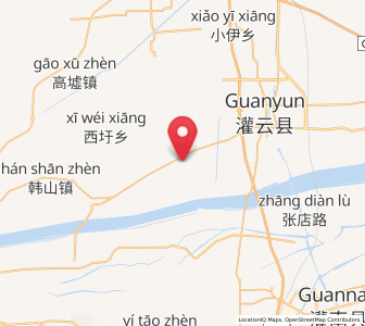 Map of Nangang, Jiangsu