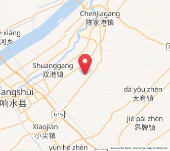 Map of Nanhe, Jiangsu