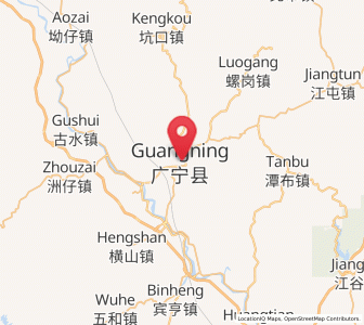 Map of Nanjie, Guangdong
