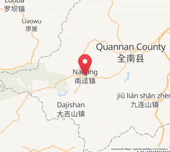 Map of Nanjing, Jiangxi