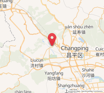 Map of Nankou, Beijing