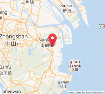 Map of Nanlang, Guangdong