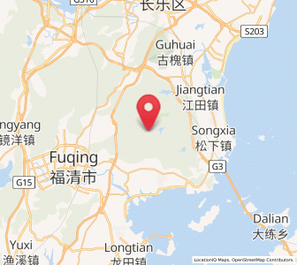 Map of Nanling, Fujian