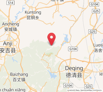 Map of Nanlu, Zhejiang