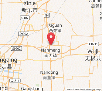 Map of Nanmeng, Hebei