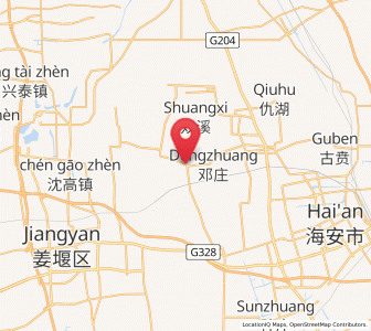 Map of Nanmo, Jiangsu