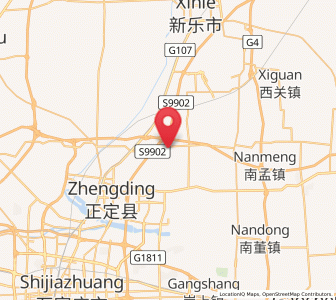 Map of Nanniu, Hebei