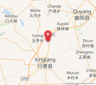 Map of Nanqiao, Hebei