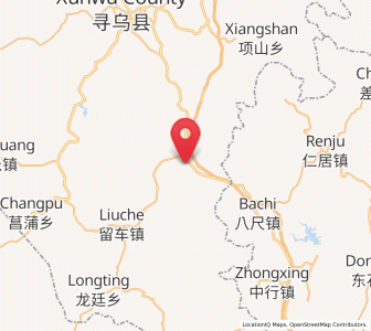 Map of Nanqiao, Jiangxi