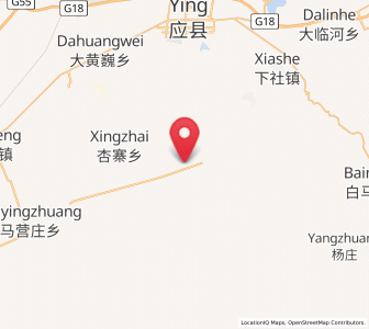 Map of Nanquan, Shanxi