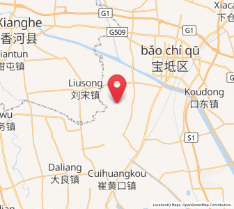 Map of Nanrenfu, Tianjin
