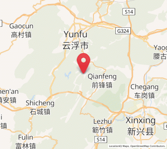 Map of Nansheng, Guangdong