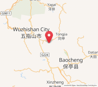 Map of Nansheng, Hainan
