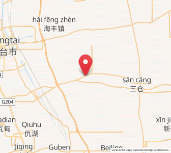 Map of Nanshenzao, Jiangsu