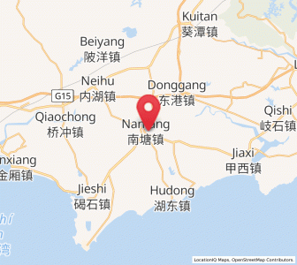 Map of Nantang, Guangdong