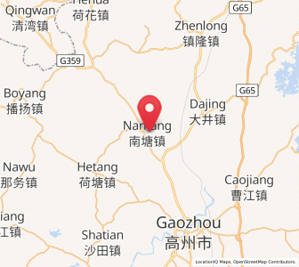 Map of Nantang, Guangdong