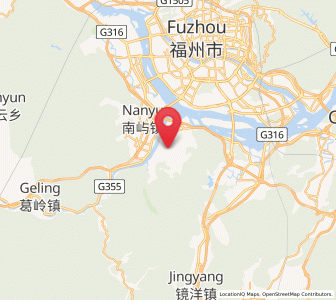 Map of Nantong, Fujian