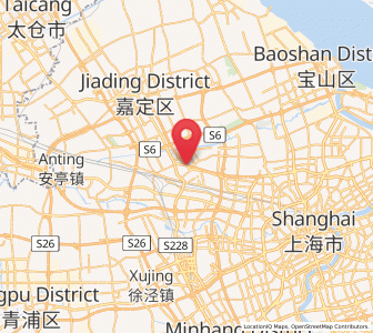 Map of Nanxiang, Shanghai