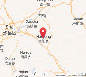 Map of Nanyang, Fujian