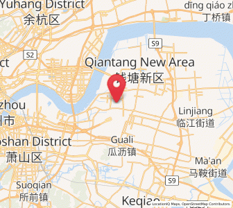 Map of Nanyang, Zhejiang