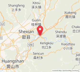 Map of Nanyuankou, Anhui