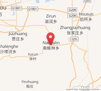 Map of Nanyulinxi, Shanxi