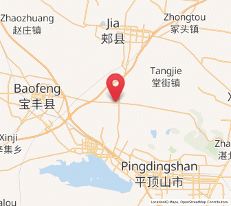 Map of Naodian, Henan