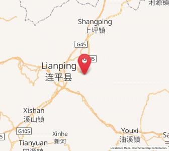 Map of Neiguan, Guangdong
