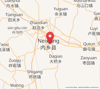 Map of Neixiang Chengguanzhen, Henan